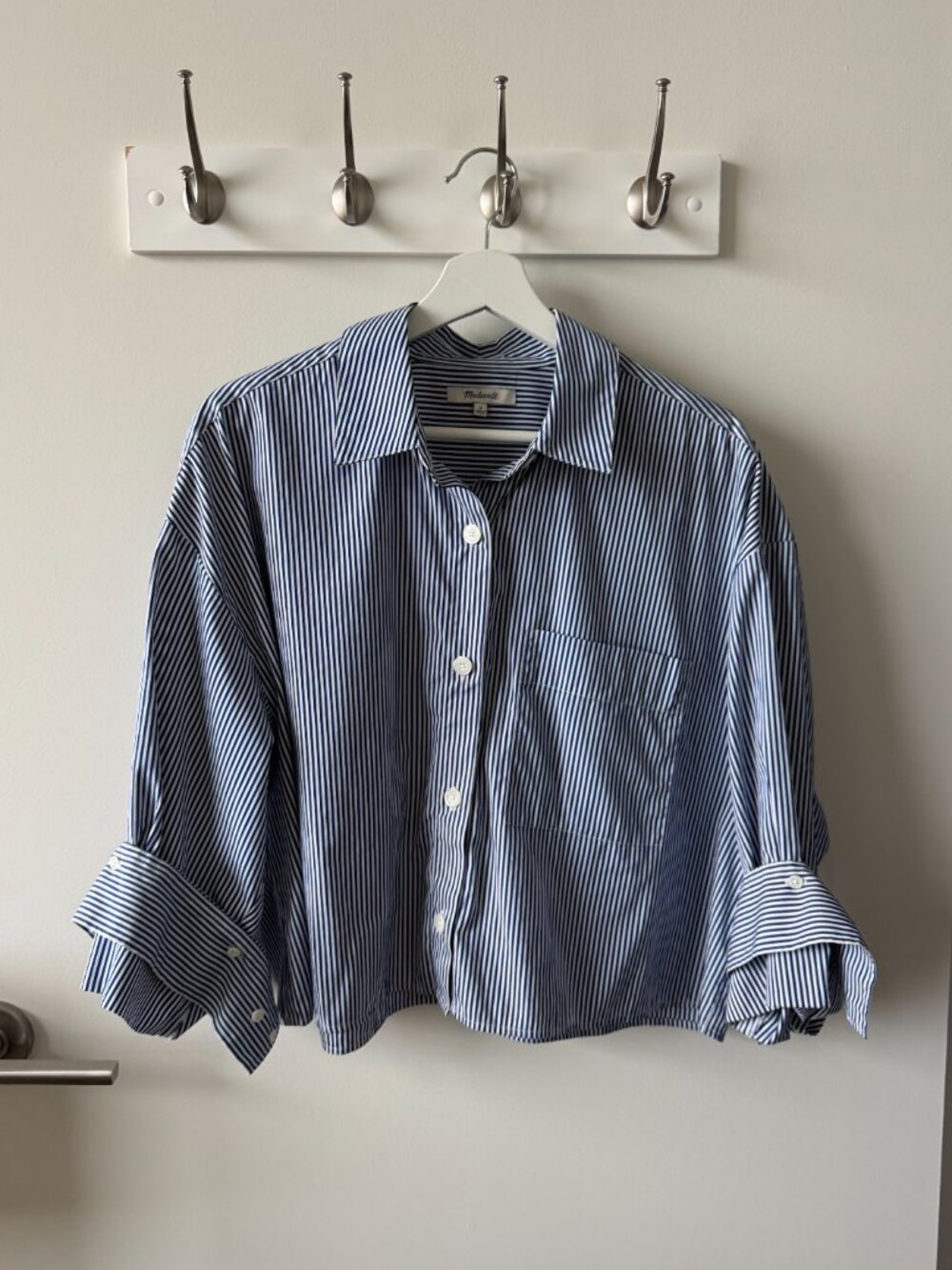Madewell boxy button down